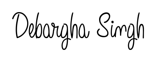 Looking for an artistic signature for Debargha Singh? The Angelique-Rose-font-FFP calligraphy style gives a sophisticated flow suitable for business cards and emails. Debargha Singh signature style 5 images and pictures png