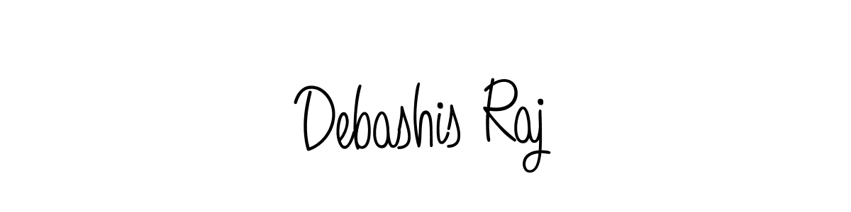 Create a beautiful signature design for name Debashis Raj. With this signature (Angelique-Rose-font-FFP) fonts, you can make a handwritten signature for free. Debashis Raj signature style 5 images and pictures png