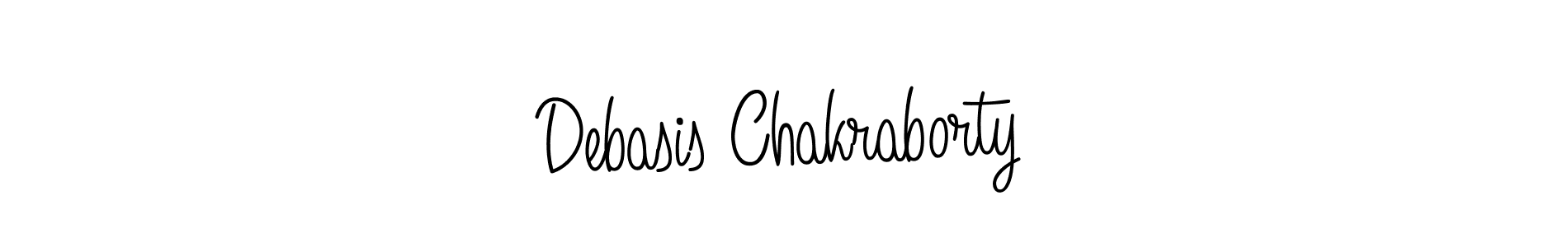 Also we have Debasis Chakraborty name is the best signature style. Create professional handwritten signature collection using Angelique-Rose-font-FFP autograph style. Debasis Chakraborty signature style 5 images and pictures png