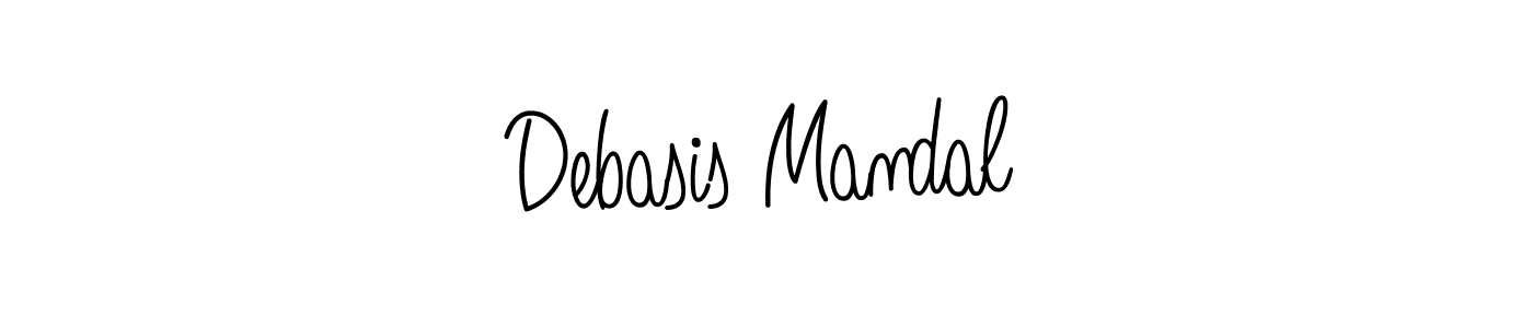 Design your own signature with our free online signature maker. With this signature software, you can create a handwritten (Angelique-Rose-font-FFP) signature for name Debasis Mandal. Debasis Mandal signature style 5 images and pictures png