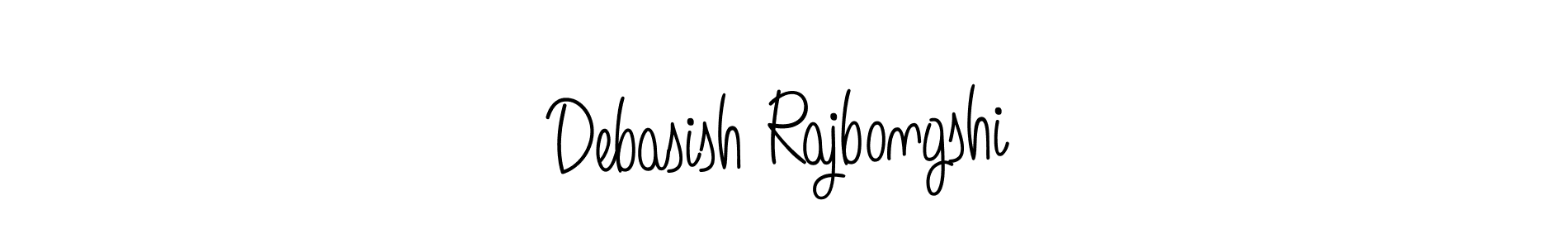 Design your own signature with our free online signature maker. With this signature software, you can create a handwritten (Angelique-Rose-font-FFP) signature for name Debasish Rajbongshi. Debasish Rajbongshi signature style 5 images and pictures png