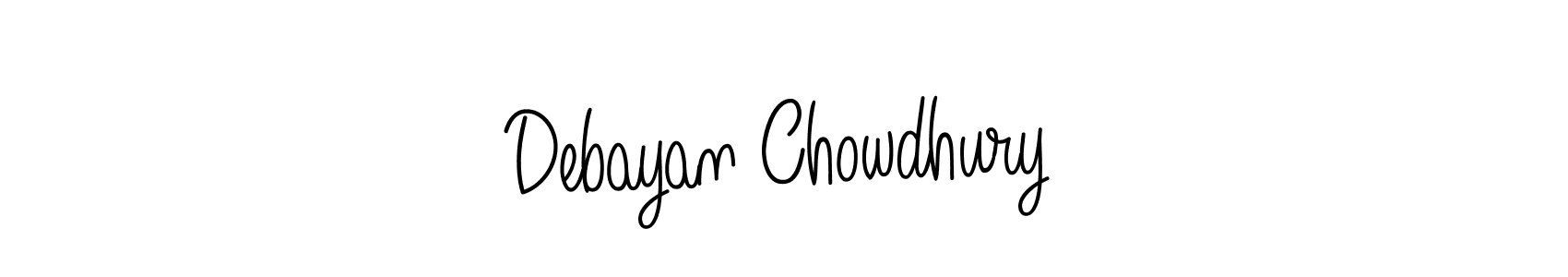 Once you've used our free online signature maker to create your best signature Angelique-Rose-font-FFP style, it's time to enjoy all of the benefits that Debayan Chowdhury name signing documents. Debayan Chowdhury signature style 5 images and pictures png