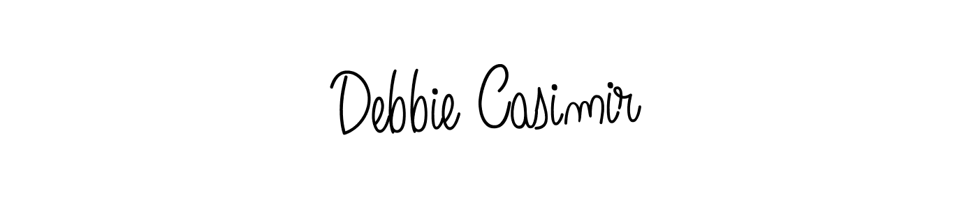 Here are the top 10 professional signature styles for the name Debbie Casimir. These are the best autograph styles you can use for your name. Debbie Casimir signature style 5 images and pictures png