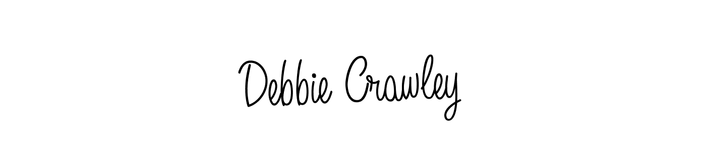 Here are the top 10 professional signature styles for the name Debbie Crawley. These are the best autograph styles you can use for your name. Debbie Crawley signature style 5 images and pictures png