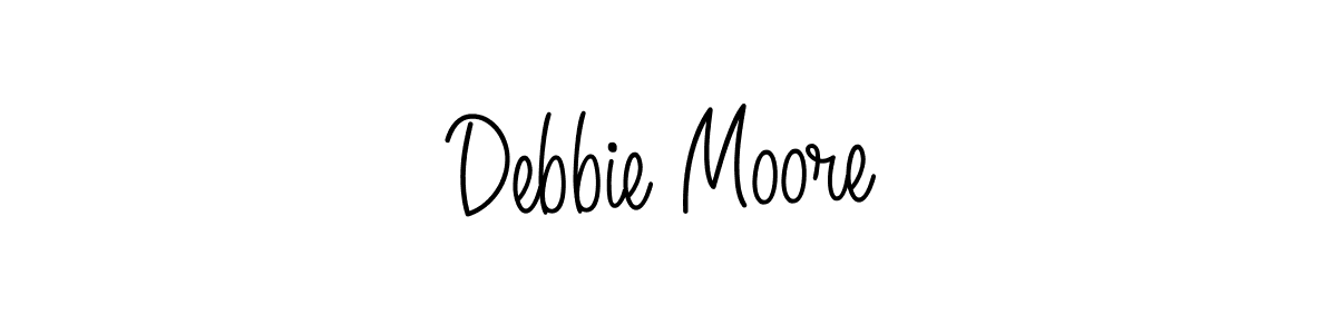 Make a beautiful signature design for name Debbie Moore. Use this online signature maker to create a handwritten signature for free. Debbie Moore signature style 5 images and pictures png