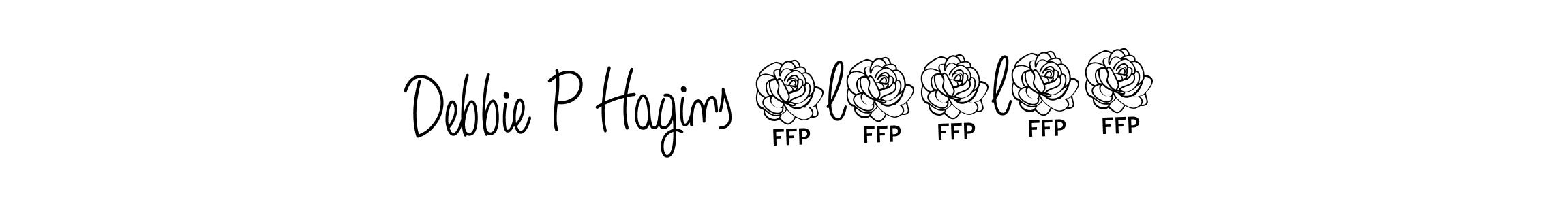 How to make Debbie P Hagins 3l26l24 signature? Angelique-Rose-font-FFP is a professional autograph style. Create handwritten signature for Debbie P Hagins 3l26l24 name. Debbie P Hagins 3l26l24 signature style 5 images and pictures png