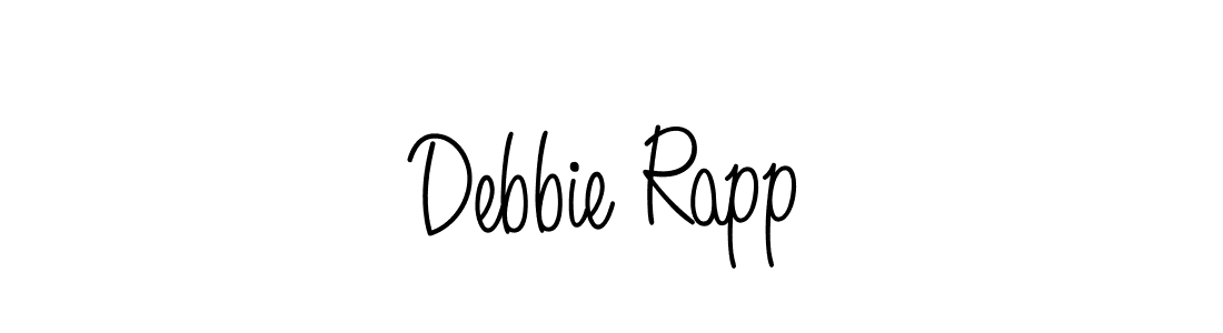 See photos of Debbie Rapp official signature by Spectra . Check more albums & portfolios. Read reviews & check more about Angelique-Rose-font-FFP font. Debbie Rapp signature style 5 images and pictures png