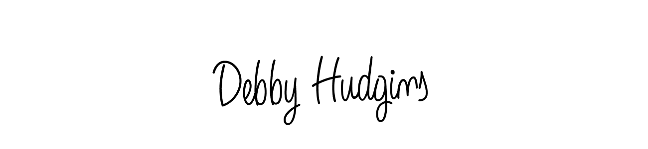The best way (Angelique-Rose-font-FFP) to make a short signature is to pick only two or three words in your name. The name Debby Hudgins include a total of six letters. For converting this name. Debby Hudgins signature style 5 images and pictures png