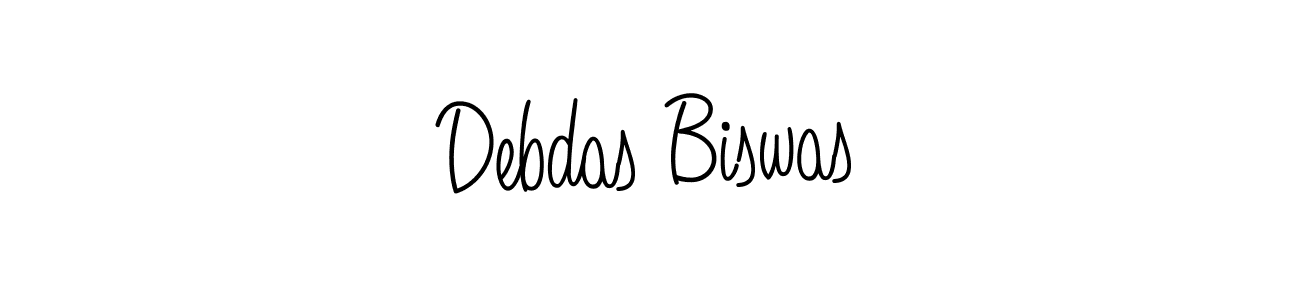 Create a beautiful signature design for name Debdas Biswas. With this signature (Angelique-Rose-font-FFP) fonts, you can make a handwritten signature for free. Debdas Biswas signature style 5 images and pictures png