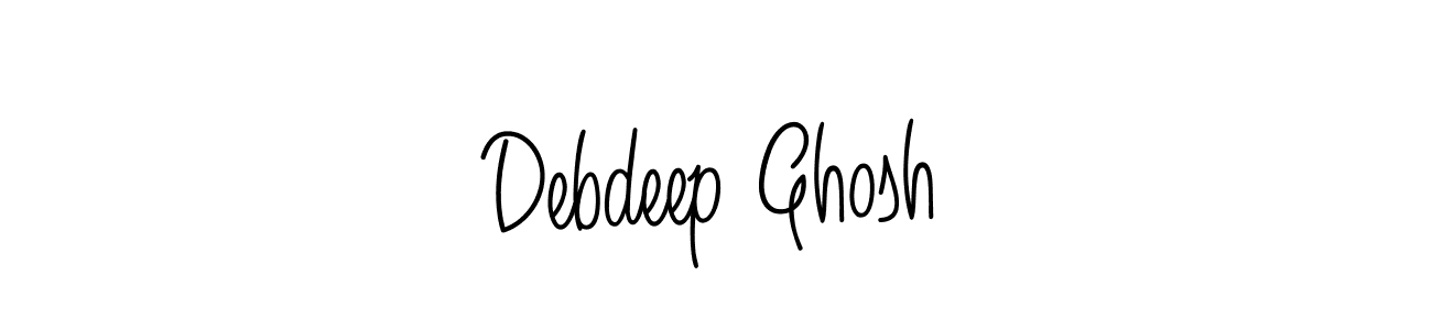 Also we have Debdeep Ghosh name is the best signature style. Create professional handwritten signature collection using Angelique-Rose-font-FFP autograph style. Debdeep Ghosh signature style 5 images and pictures png