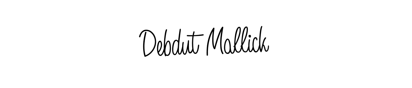 Similarly Angelique-Rose-font-FFP is the best handwritten signature design. Signature creator online .You can use it as an online autograph creator for name Debdut Mallick. Debdut Mallick signature style 5 images and pictures png