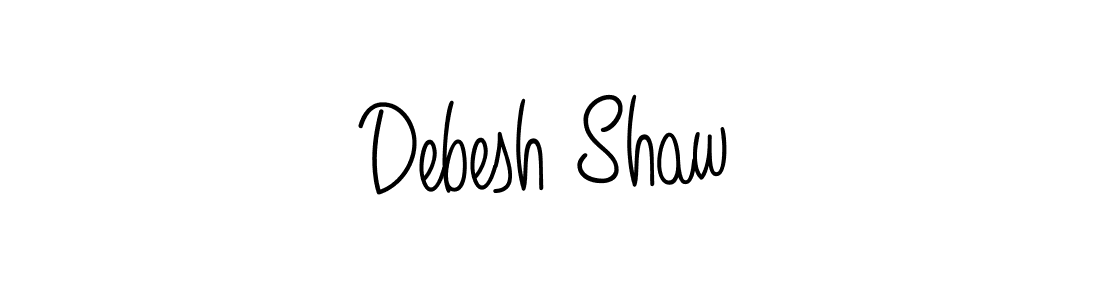 Here are the top 10 professional signature styles for the name Debesh Shaw. These are the best autograph styles you can use for your name. Debesh Shaw signature style 5 images and pictures png