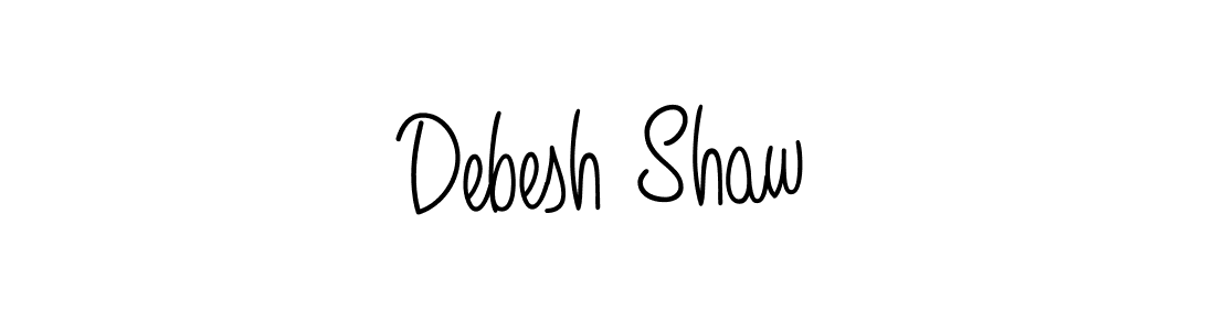 Check out images of Autograph of Debesh Shaw name. Actor Debesh Shaw Signature Style. Angelique-Rose-font-FFP is a professional sign style online. Debesh Shaw signature style 5 images and pictures png