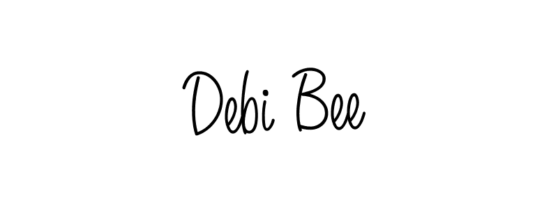 Also You can easily find your signature by using the search form. We will create Debi Bee name handwritten signature images for you free of cost using Angelique-Rose-font-FFP sign style. Debi Bee signature style 5 images and pictures png