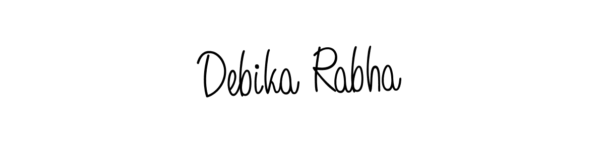 Make a short Debika Rabha signature style. Manage your documents anywhere anytime using Angelique-Rose-font-FFP. Create and add eSignatures, submit forms, share and send files easily. Debika Rabha signature style 5 images and pictures png