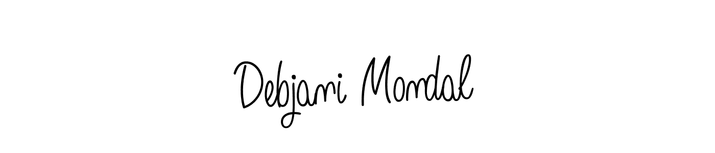 Also we have Debjani Mondal name is the best signature style. Create professional handwritten signature collection using Angelique-Rose-font-FFP autograph style. Debjani Mondal signature style 5 images and pictures png