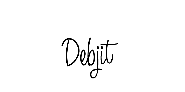 Also we have Debjit name is the best signature style. Create professional handwritten signature collection using Angelique-Rose-font-FFP autograph style. Debjit signature style 5 images and pictures png