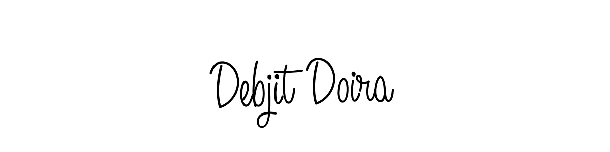 Create a beautiful signature design for name Debjit Doira. With this signature (Angelique-Rose-font-FFP) fonts, you can make a handwritten signature for free. Debjit Doira signature style 5 images and pictures png