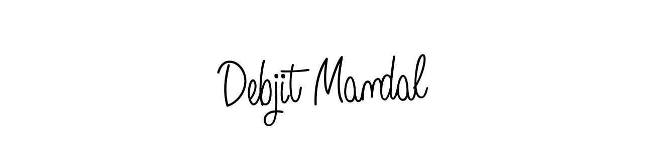 Here are the top 10 professional signature styles for the name Debjit Mandal. These are the best autograph styles you can use for your name. Debjit Mandal signature style 5 images and pictures png