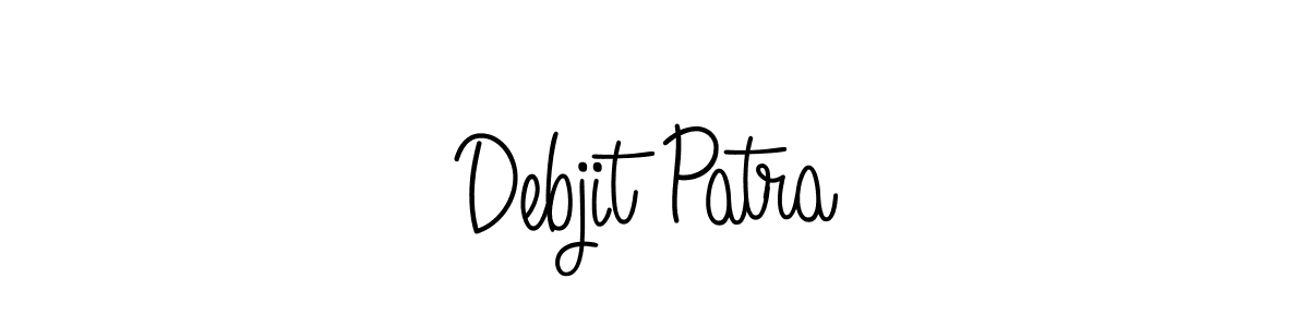 Make a short Debjit Patra signature style. Manage your documents anywhere anytime using Angelique-Rose-font-FFP. Create and add eSignatures, submit forms, share and send files easily. Debjit Patra signature style 5 images and pictures png