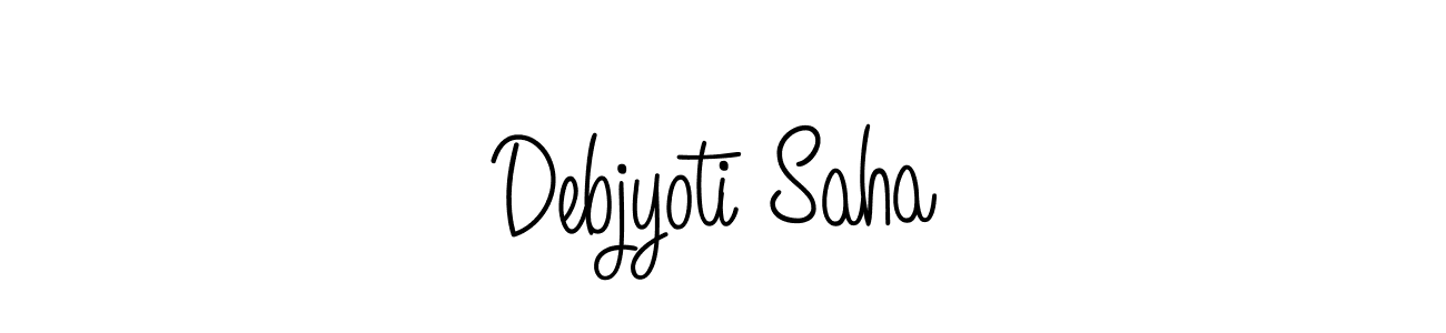 It looks lik you need a new signature style for name Debjyoti Saha. Design unique handwritten (Angelique-Rose-font-FFP) signature with our free signature maker in just a few clicks. Debjyoti Saha signature style 5 images and pictures png