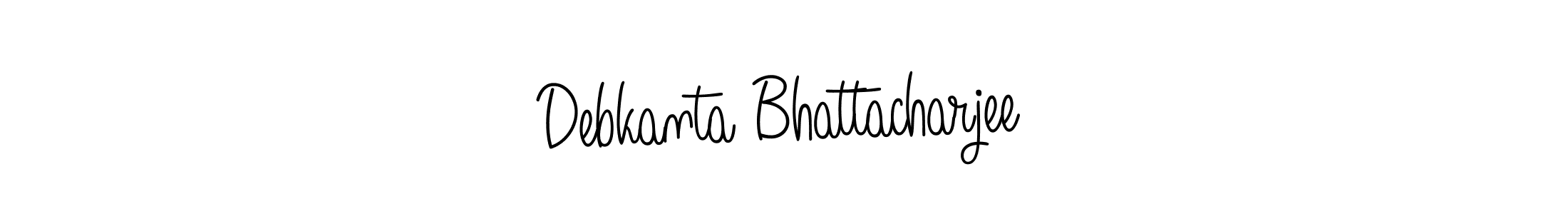 How to Draw Debkanta Bhattacharjee signature style? Angelique-Rose-font-FFP is a latest design signature styles for name Debkanta Bhattacharjee. Debkanta Bhattacharjee signature style 5 images and pictures png