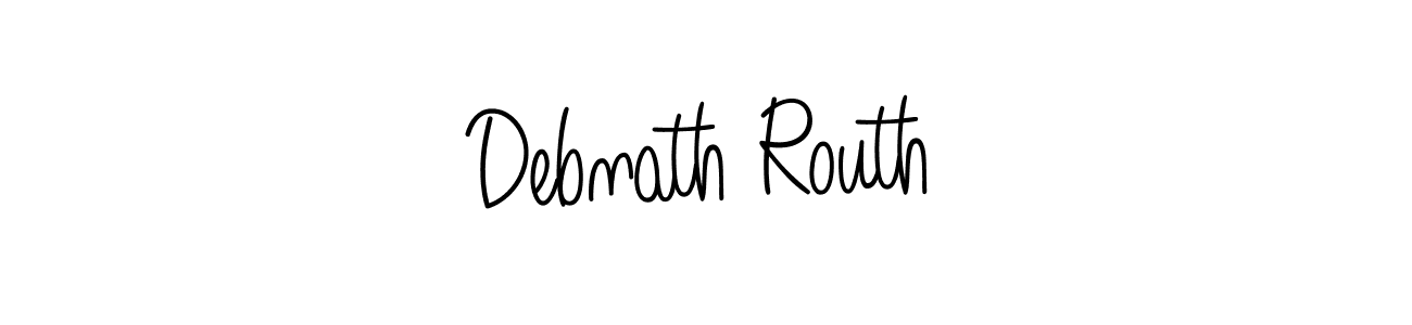 Once you've used our free online signature maker to create your best signature Angelique-Rose-font-FFP style, it's time to enjoy all of the benefits that Debnath Routh name signing documents. Debnath Routh signature style 5 images and pictures png