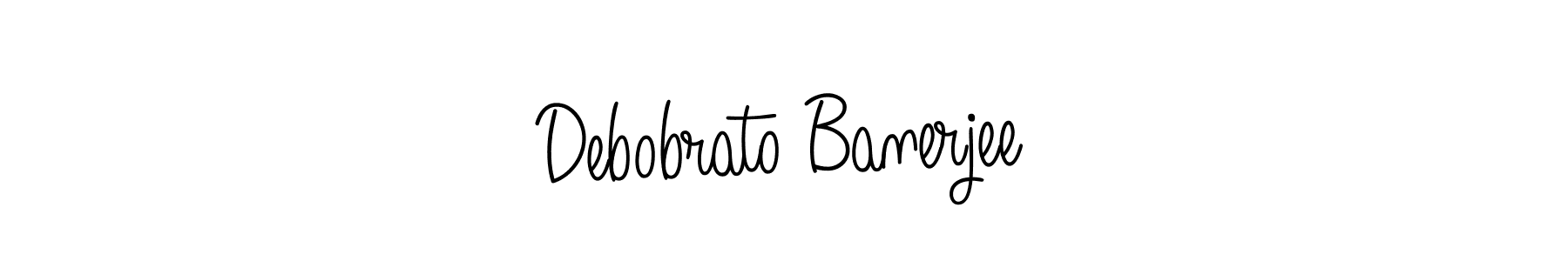 Similarly Angelique-Rose-font-FFP is the best handwritten signature design. Signature creator online .You can use it as an online autograph creator for name Debobrato Banerjee. Debobrato Banerjee signature style 5 images and pictures png