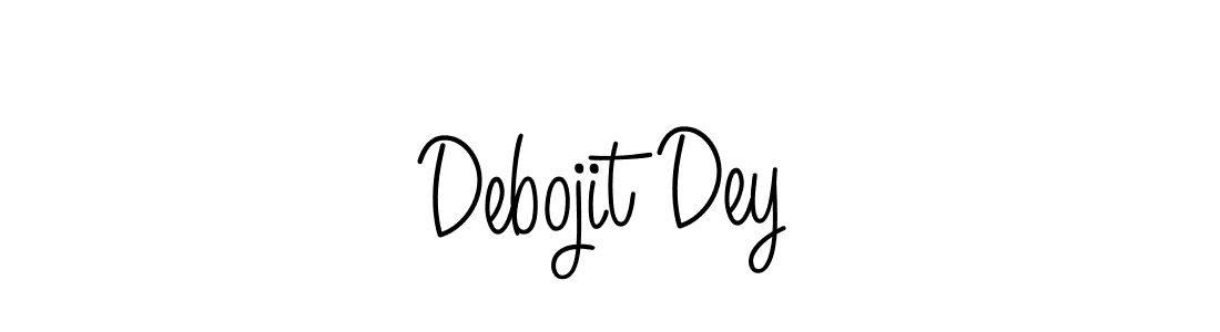 Also we have Debojit Dey name is the best signature style. Create professional handwritten signature collection using Angelique-Rose-font-FFP autograph style. Debojit Dey signature style 5 images and pictures png