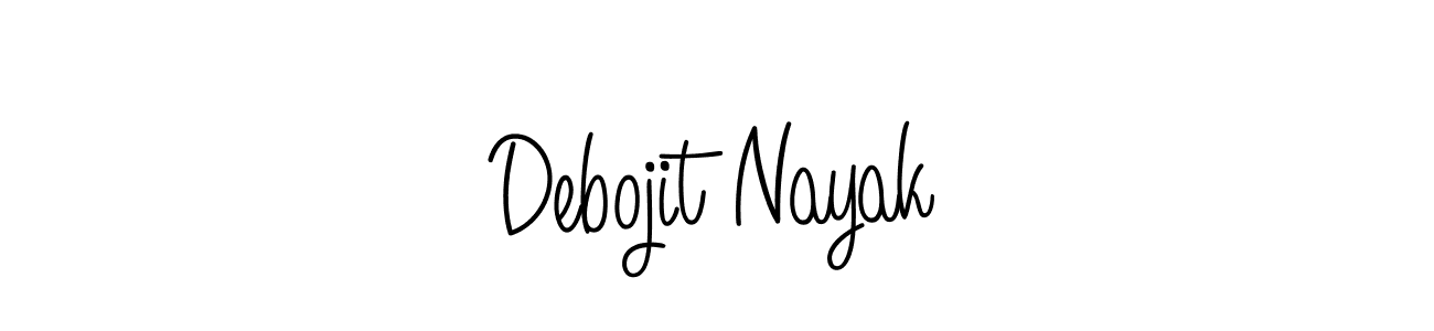 Angelique-Rose-font-FFP is a professional signature style that is perfect for those who want to add a touch of class to their signature. It is also a great choice for those who want to make their signature more unique. Get Debojit Nayak name to fancy signature for free. Debojit Nayak signature style 5 images and pictures png