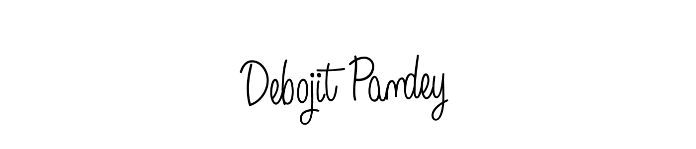 Angelique-Rose-font-FFP is a professional signature style that is perfect for those who want to add a touch of class to their signature. It is also a great choice for those who want to make their signature more unique. Get Debojit Pandey name to fancy signature for free. Debojit Pandey signature style 5 images and pictures png