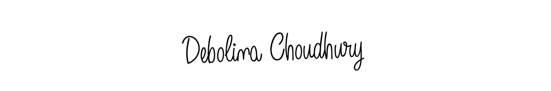 Similarly Angelique-Rose-font-FFP is the best handwritten signature design. Signature creator online .You can use it as an online autograph creator for name Debolina Choudhury. Debolina Choudhury signature style 5 images and pictures png