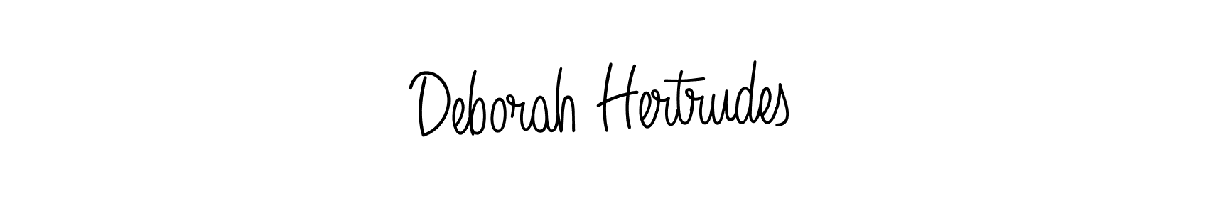 It looks lik you need a new signature style for name Deborah Hertrudes. Design unique handwritten (Angelique-Rose-font-FFP) signature with our free signature maker in just a few clicks. Deborah Hertrudes signature style 5 images and pictures png