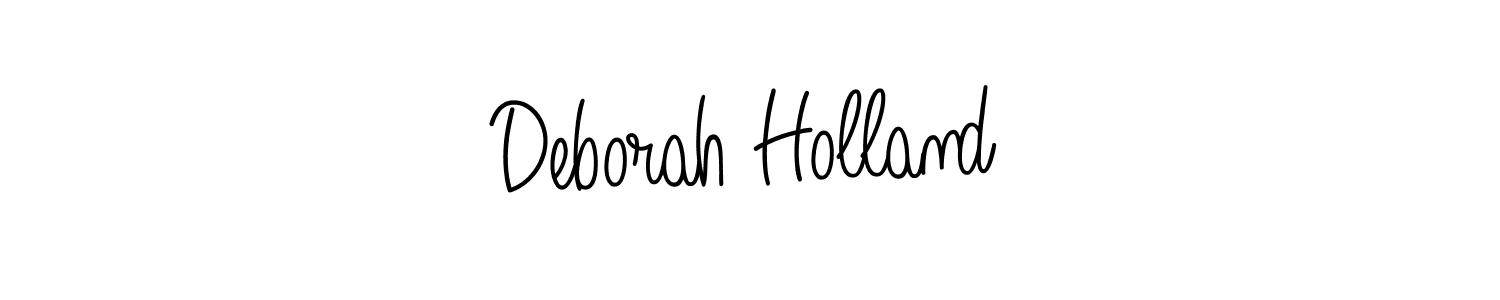 You can use this online signature creator to create a handwritten signature for the name Deborah Holland. This is the best online autograph maker. Deborah Holland signature style 5 images and pictures png