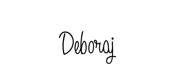 Once you've used our free online signature maker to create your best signature Angelique-Rose-font-FFP style, it's time to enjoy all of the benefits that Deboraj name signing documents. Deboraj signature style 5 images and pictures png