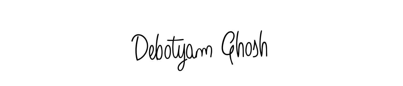 Make a beautiful signature design for name Debotyam Ghosh. Use this online signature maker to create a handwritten signature for free. Debotyam Ghosh signature style 5 images and pictures png