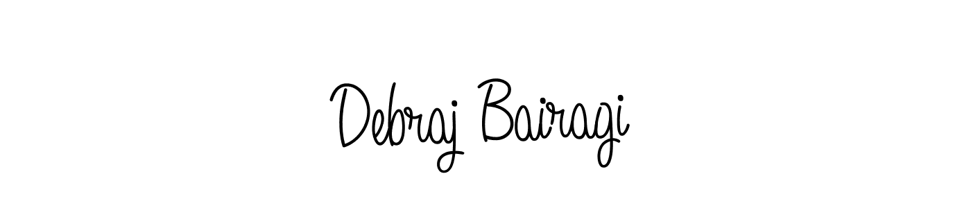 Make a beautiful signature design for name Debraj Bairagi. With this signature (Angelique-Rose-font-FFP) style, you can create a handwritten signature for free. Debraj Bairagi signature style 5 images and pictures png