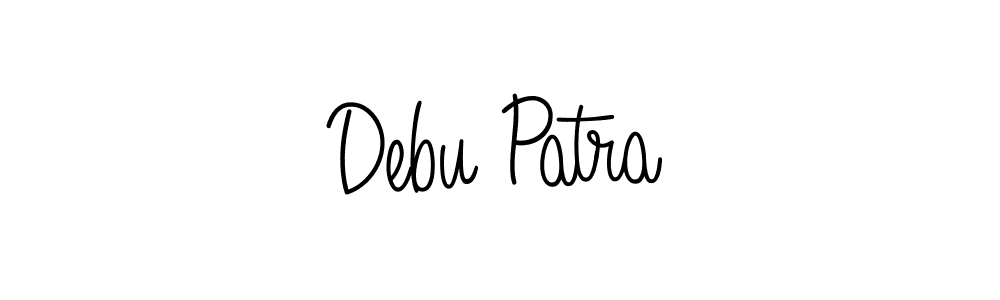 Design your own signature with our free online signature maker. With this signature software, you can create a handwritten (Angelique-Rose-font-FFP) signature for name Debu Patra. Debu Patra signature style 5 images and pictures png