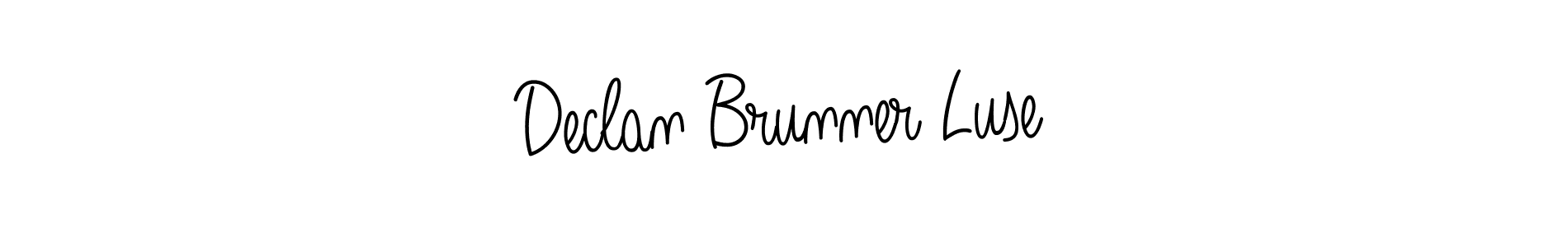 Here are the top 10 professional signature styles for the name Declan Brunner Luse. These are the best autograph styles you can use for your name. Declan Brunner Luse signature style 5 images and pictures png