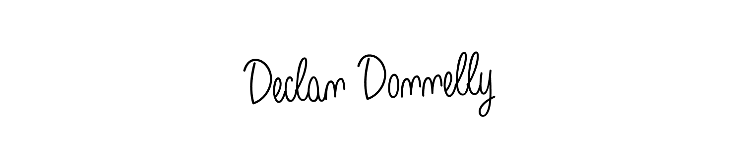 Angelique-Rose-font-FFP is a professional signature style that is perfect for those who want to add a touch of class to their signature. It is also a great choice for those who want to make their signature more unique. Get Declan Donnelly name to fancy signature for free. Declan Donnelly signature style 5 images and pictures png