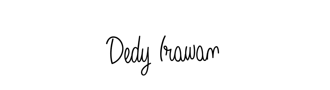 The best way (Angelique-Rose-font-FFP) to make a short signature is to pick only two or three words in your name. The name Dedy Irawan include a total of six letters. For converting this name. Dedy Irawan signature style 5 images and pictures png