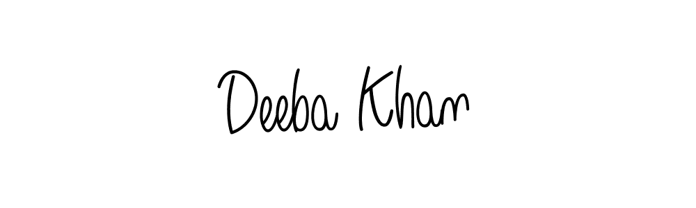 It looks lik you need a new signature style for name Deeba Khan. Design unique handwritten (Angelique-Rose-font-FFP) signature with our free signature maker in just a few clicks. Deeba Khan signature style 5 images and pictures png