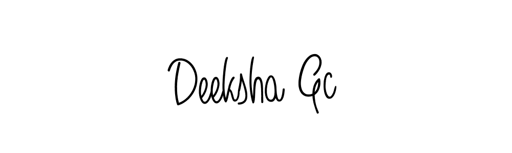 This is the best signature style for the Deeksha Gc name. Also you like these signature font (Angelique-Rose-font-FFP). Mix name signature. Deeksha Gc signature style 5 images and pictures png