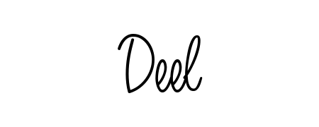 Try this chic Deel handwritten sign style. Using Angelique-Rose-font-FFP font elements, it gives your name a sleek, memorable identity. Deel signature style 5 images and pictures png