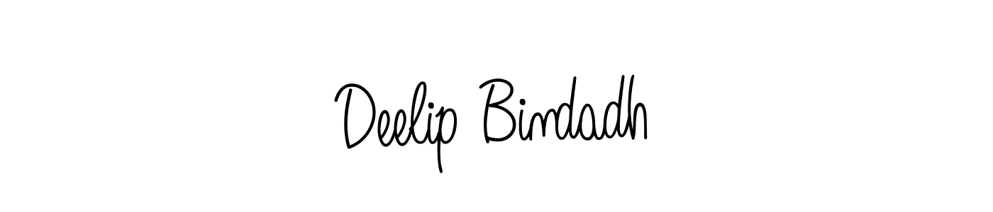 Make a short Deelip Bindadh signature style. Manage your documents anywhere anytime using Angelique-Rose-font-FFP. Create and add eSignatures, submit forms, share and send files easily. Deelip Bindadh signature style 5 images and pictures png