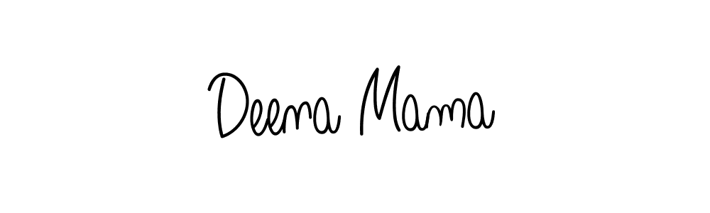How to Draw Deena Mama signature style? Angelique-Rose-font-FFP is a latest design signature styles for name Deena Mama. Deena Mama signature style 5 images and pictures png