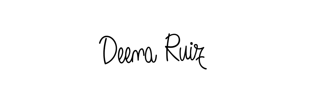 How to Draw Deena Ruiz signature style? Angelique-Rose-font-FFP is a latest design signature styles for name Deena Ruiz. Deena Ruiz signature style 5 images and pictures png