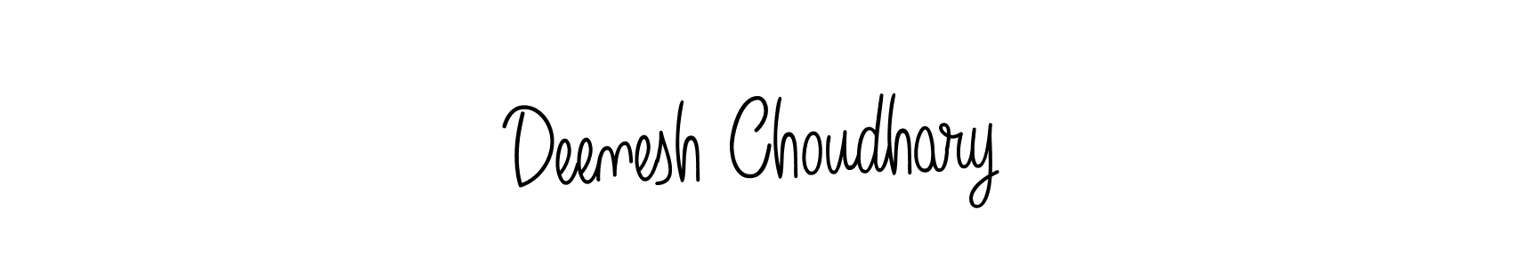 Angelique-Rose-font-FFP is a professional signature style that is perfect for those who want to add a touch of class to their signature. It is also a great choice for those who want to make their signature more unique. Get Deenesh Choudhary name to fancy signature for free. Deenesh Choudhary signature style 5 images and pictures png