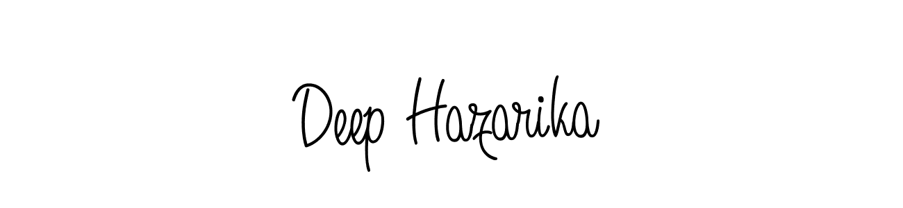 Deep Hazarika stylish signature style. Best Handwritten Sign (Angelique-Rose-font-FFP) for my name. Handwritten Signature Collection Ideas for my name Deep Hazarika. Deep Hazarika signature style 5 images and pictures png