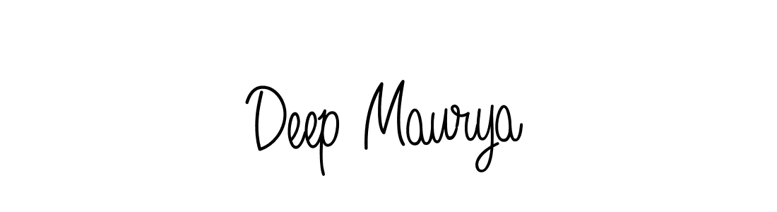 Make a beautiful signature design for name Deep Maurya. Use this online signature maker to create a handwritten signature for free. Deep Maurya signature style 5 images and pictures png